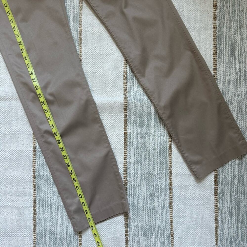 Bonobos Weekday Wednesday Tan Khaki Mid Rise Straight Slim Leg Men’s Size 33x36 - Picture 4 of 10